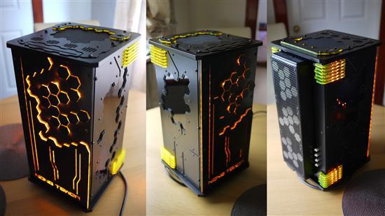 迷你身段ITX水冷机箱 海外网友MOD秀